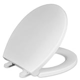 Toilet Seat Round with Lid, Slow Close, Easy to Install and Clean, Durable