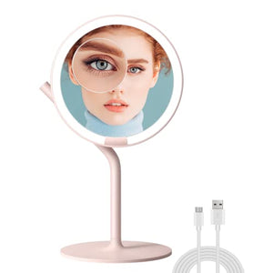 Lighted Makeup Mirror with 5-Level Brightness