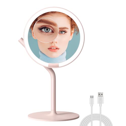 Lighted Makeup Mirror with 5-Level Brightness