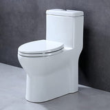 Toilet Seat Round with Lid, Slow Close, Easy to Install and Clean, Durable