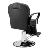 Barber Chairs, 360° Swivel with Heavy-Duty Steel Frame, Max Load Weight