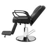 Barber Chairs, 360° Swivel with Heavy-Duty Steel Frame, Max Load Weight