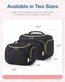 Travel Bag for Toiletries, Makeup Cosmetic Travel Bag with Handle