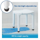 Seat and Shower Chair - Bath Chair Supports Up To 400 Pounds