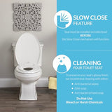 Toilet Seat with Built-In Potty Training Seat