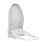 Bidet Seat for Elongated Toilets with Wireless Remote, Instant Heated Water