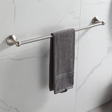 Bathroom Accessory Set, Brushed Nickel Adjustable Expandable