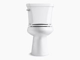 Toilet with Class Five Flushing Technology And Left-hand Trip Lever