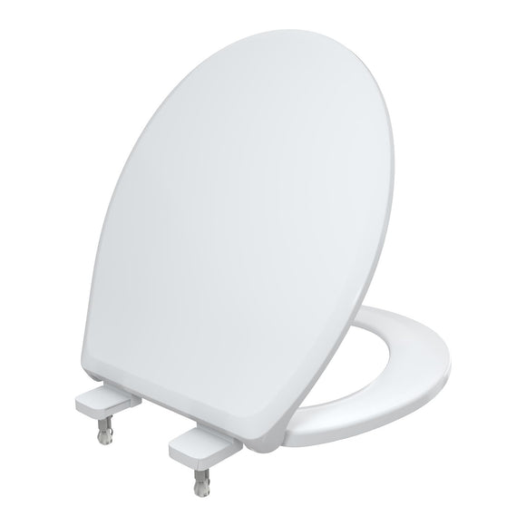 Toilet Seat for Standard Toilet Bowl (16.5'') No-Slam Soft