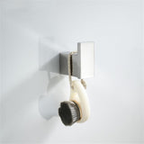 Bathroom Hardware Set Robe Hook Toilet Roll Paper Holder