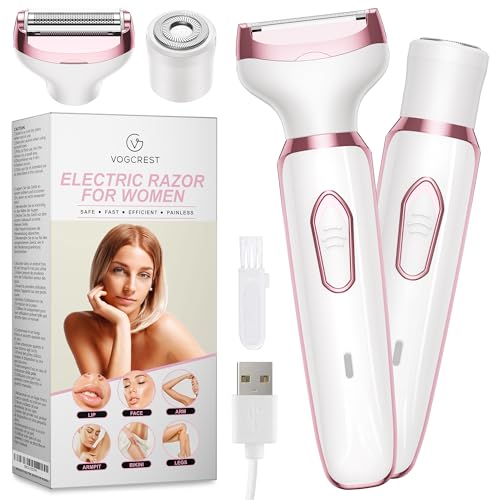 Trimmer for Women: 2 in 1 Painless Body