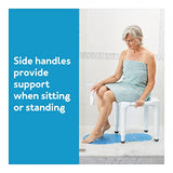 Seat and Shower Chair - Bath Chair Supports Up To 400 Pounds