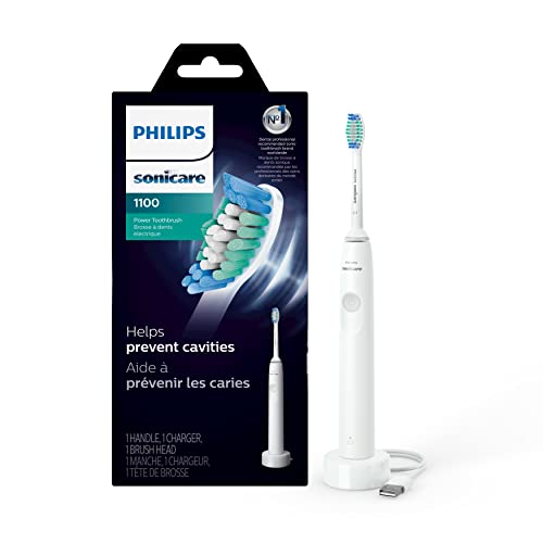 Sonicare 1100 Power Toothbrush, Rechargeable Electric Toothbrush