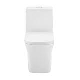 Forever SM-1T106 Concorde One Piece Toilet, Glossy White