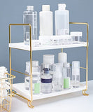 2-Tier Bathroom Counter Organizer, Tool-Less Installation Premium Plastics