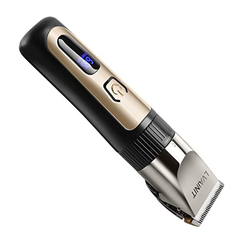 Hair Clippers for Men, Cordless LCD Rechargeable Hair