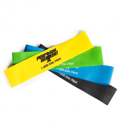 Perform Better Mini Band Resistance Loop Exercise Bands - Set of 4 - 9