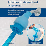 Shower Hose: Slip-On, No-Install Attachment for Shower Cleaning, Babies