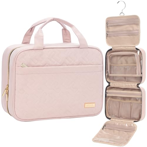 Travel Toiletry Bag for women, Portable Hanging Organizer