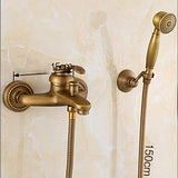 Bathtub Shower Tap System with Handheld Shower