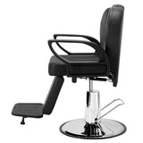 Barber Chairs, 360° Swivel with Heavy-Duty Steel Frame, Max Load Weight