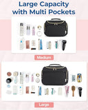 Travel Bag for Toiletries, Makeup Cosmetic Travel Bag with Handle