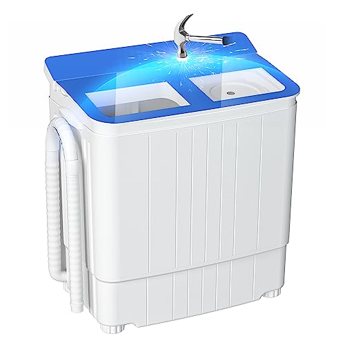 Portable Waher and Dryer, 17.6 lbs Mini Small