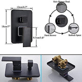 Shower Bath Faucet Wall Mounted Bathtub Shower Mixer