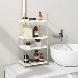 2-Tier Bathroom Counter Organizer, Tool-Less Installation Premium Plastics