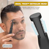 2 in 1 Lithium Battery Tactical® Dual Sided Eyebrow Trimmer