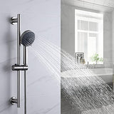 Shower Head with Hose, 5-Function Hand Shower with Wall Mount Slide Bar Set