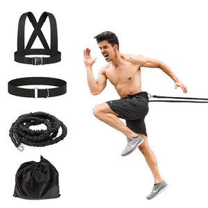 OYINDIZ Resistance Explosive Training Rope Force Acceleration Speed Cord Improve Power, Agility, Strength Track and Field Football Basketball Volleyball Multi-Directional Fitness Equipment OYINDIZ