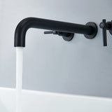 Faucet Brass Bathroom Bathtub Faucets with 2 Handles