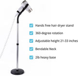 Hair Dryer Holder Stand, Blow Dryer Holder with Heavy Base Hands-Free