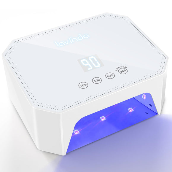 Nail Dryer 4 Timer Settings UV Nail Light Compatible