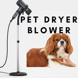 Hair Dryer Holder Stand, Blow Dryer Holder with Heavy Base Hands-Free