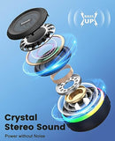 Shower Speaker with IPX7 Waterproof, Dynamic Lights