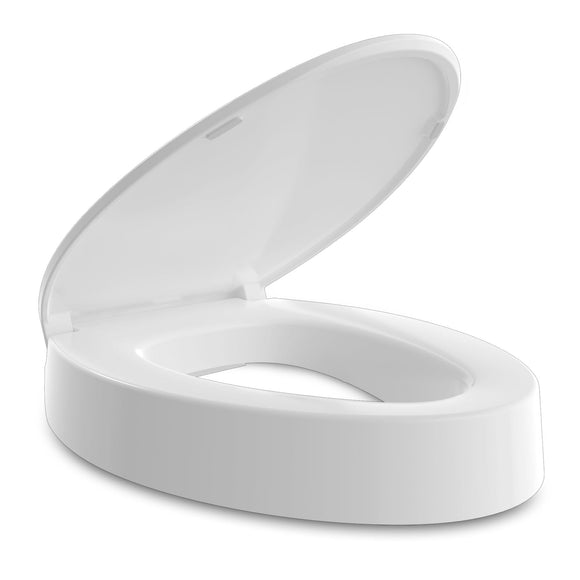 toilet seat risers for seniors, Slow Close, Elevated toilet seat