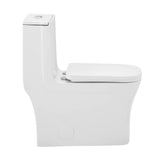 Forever SM-1T106 Concorde One Piece Toilet, Glossy White