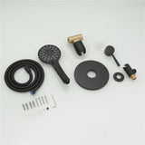 Shower Faucet Set,Handheld Shower Head and Faucet Sets