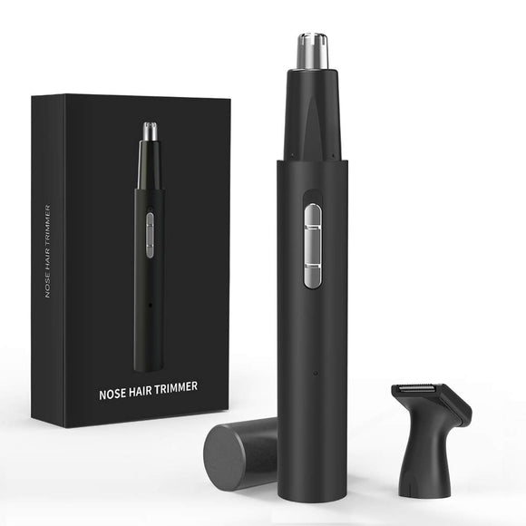 Nose Hair Trimmer for Women Men, 2 in 1 Professional Painless