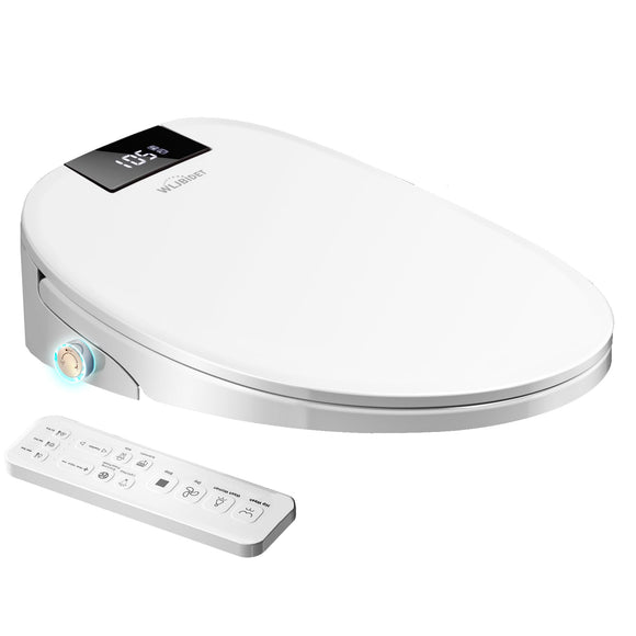 Toilet Seat Elongated, Electronic Heated Bidet