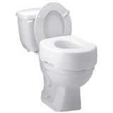 Toilet Seat Riser - Adds 5.5 Inch of Toilet Height - Raised Toilet Seat with 300 Pound