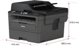 Monochrome All-in-One Laser Printer I Print Copy Scan Fax I Wireless