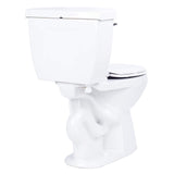 Toilet with Round-Front Chair Height Bowl - Includes Toilet Seat