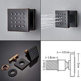 Shower Bath Faucet Wall Mounted Bathtub Shower Mixer Tap Bathroom