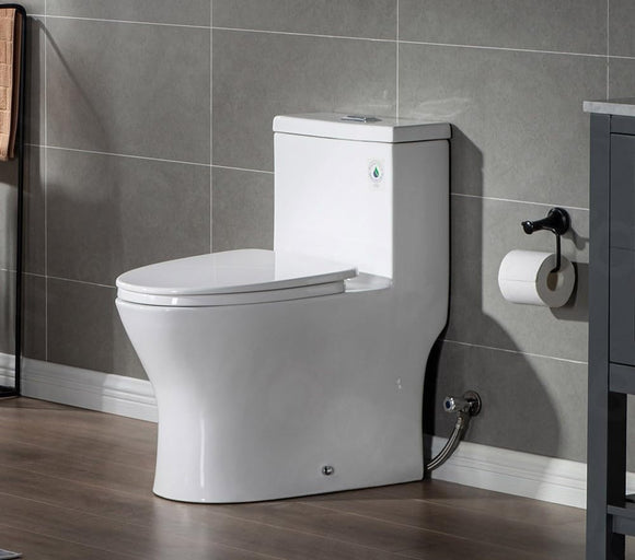 Toilet Dual flush 1.0/1.6 GPF,with Soft Closing Seat