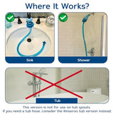 Shower Hose: Slip-On, No-Install Attachment for Shower Cleaning, Babies