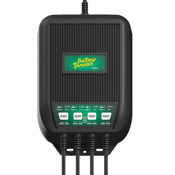 Battery Tender WaveCharge 12 AMP 4 Bank Marine Battery Charger – Onboard Marine Battery Charger