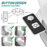 Bidet Toilet Seat Attachment with Pressure Controls